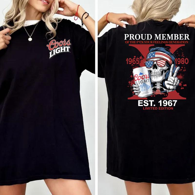 Gen X Shirt Proud Members Of Gen X CL New TShirt, Customize Gen X TShirt Raised On Hose Water And Neglect T-Shirt - Vintage Inspired Funny Saying Sarc