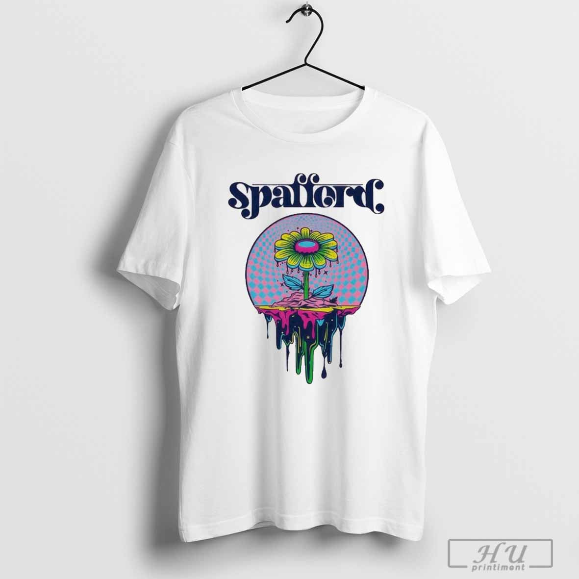 Spafford Space Flower Rock The Pink T-Shirts