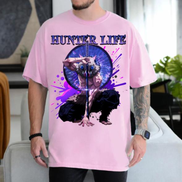 Inosukee hunter life shirt sweatshirt hoodies, demon slay Shirt, animee Shirt