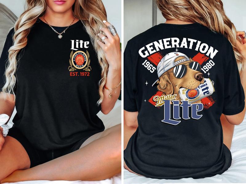 Customize Proud Gen X dog and beer Shirt Raised On Hose Water And Neglect T-Shirt, Vintage Inspired Shirt, Funny Saying Shirt, Sarcasm Quotes Shirt, Humorous Shirt