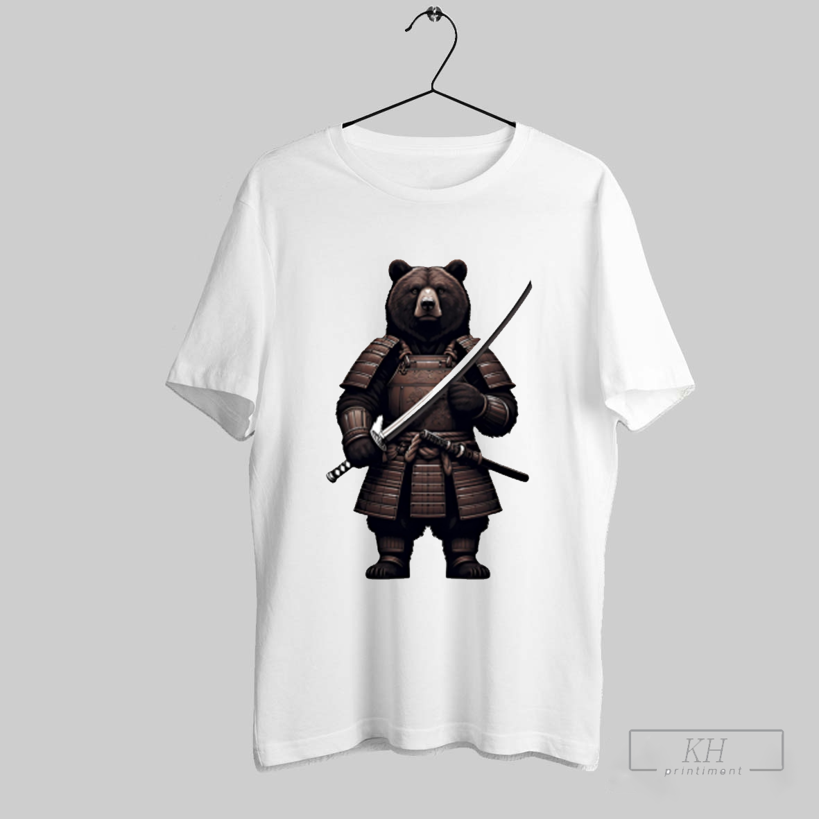 Samurai Bear Warrior Shirt T Shirt
