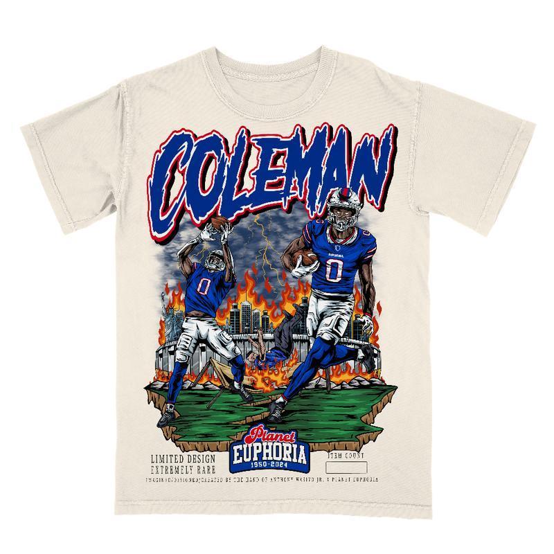 Keon Coleman Planet Euphoria Shirt, Vintage 90s Unisex Football Tees, Football T-Shirts, Sports Shirt, Game Day Tee, Football Fan Gifts
