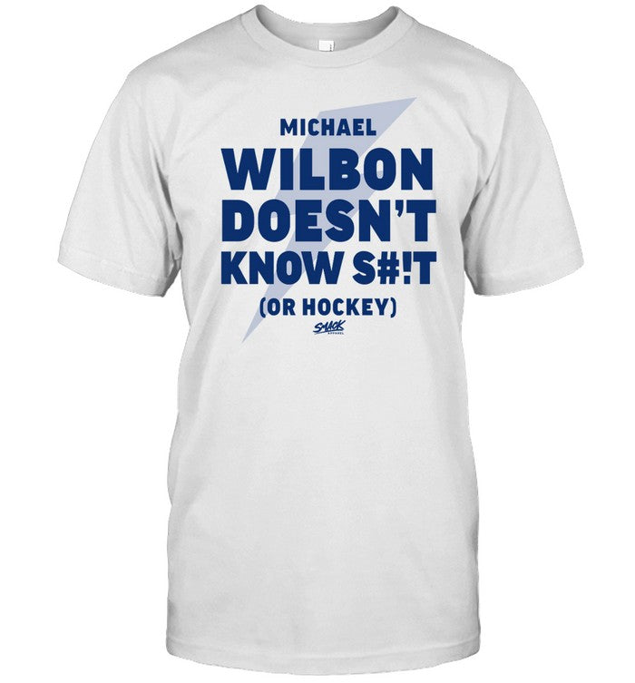 Michael Wilbon Doesn't Know S#!T Or Hockey Shirt