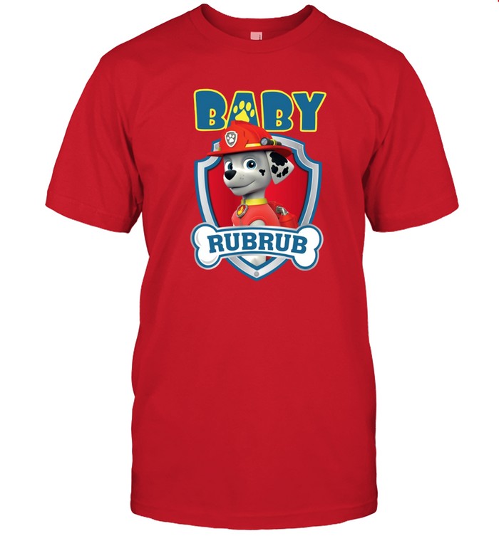 Kid And Mom Paw Patrol Baby Rubrub Shirt