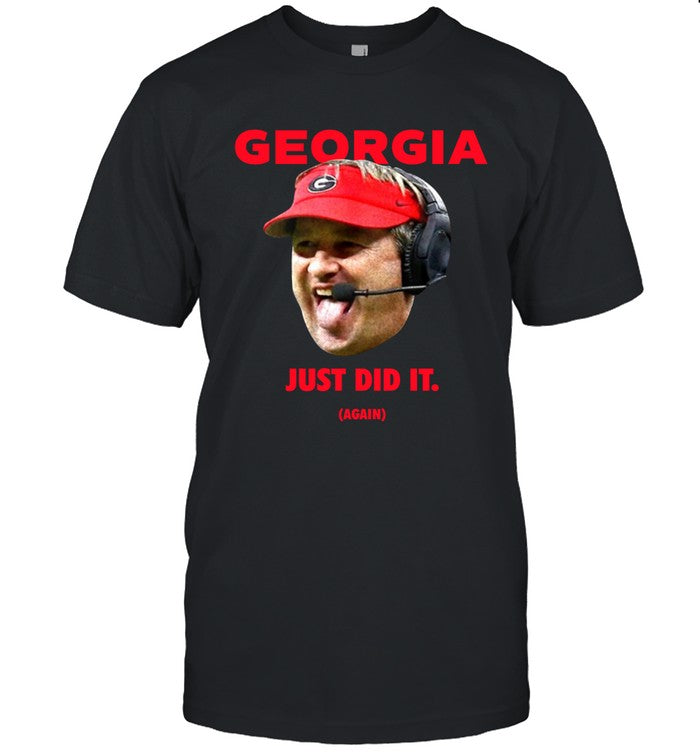 Go Dawgs Georgia Just Did It Again Shirt