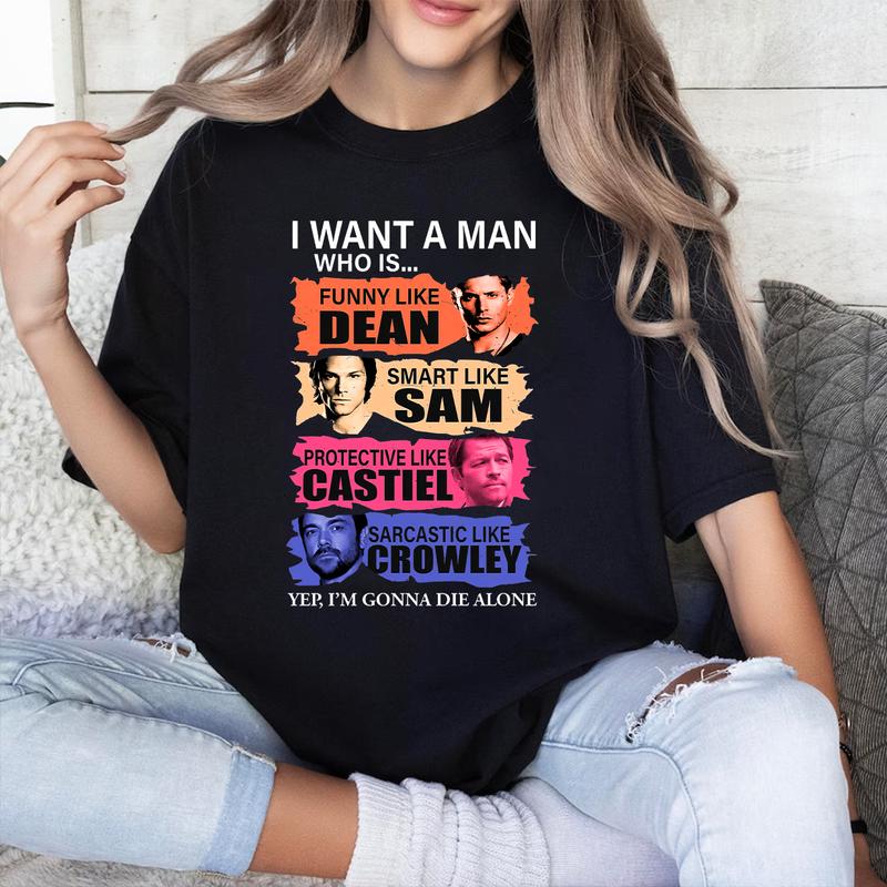 Supernatural Sam And Dean T-Shirt, Winchester Brothers Shirt, Supernatural Vintage T Shirt, Gift For Woman and Man Unisex T-Shirt Sweatshirt Hoodie