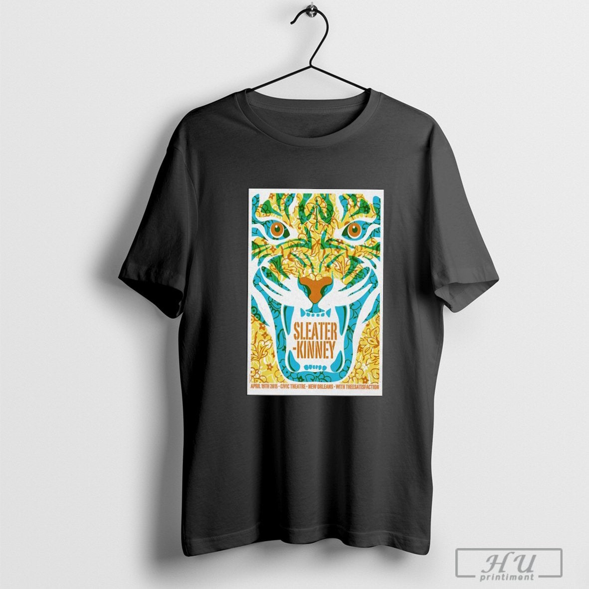 Sleater Kinney At The Civic Theatre In New Orleans, LA On Apr 19 2025 concert Porter T-shirt