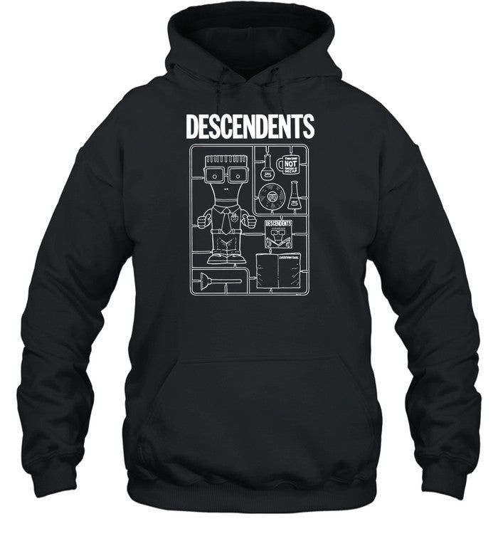 Milo From Descendents Thou Shalt Not Partake Of Decaf Hoodie