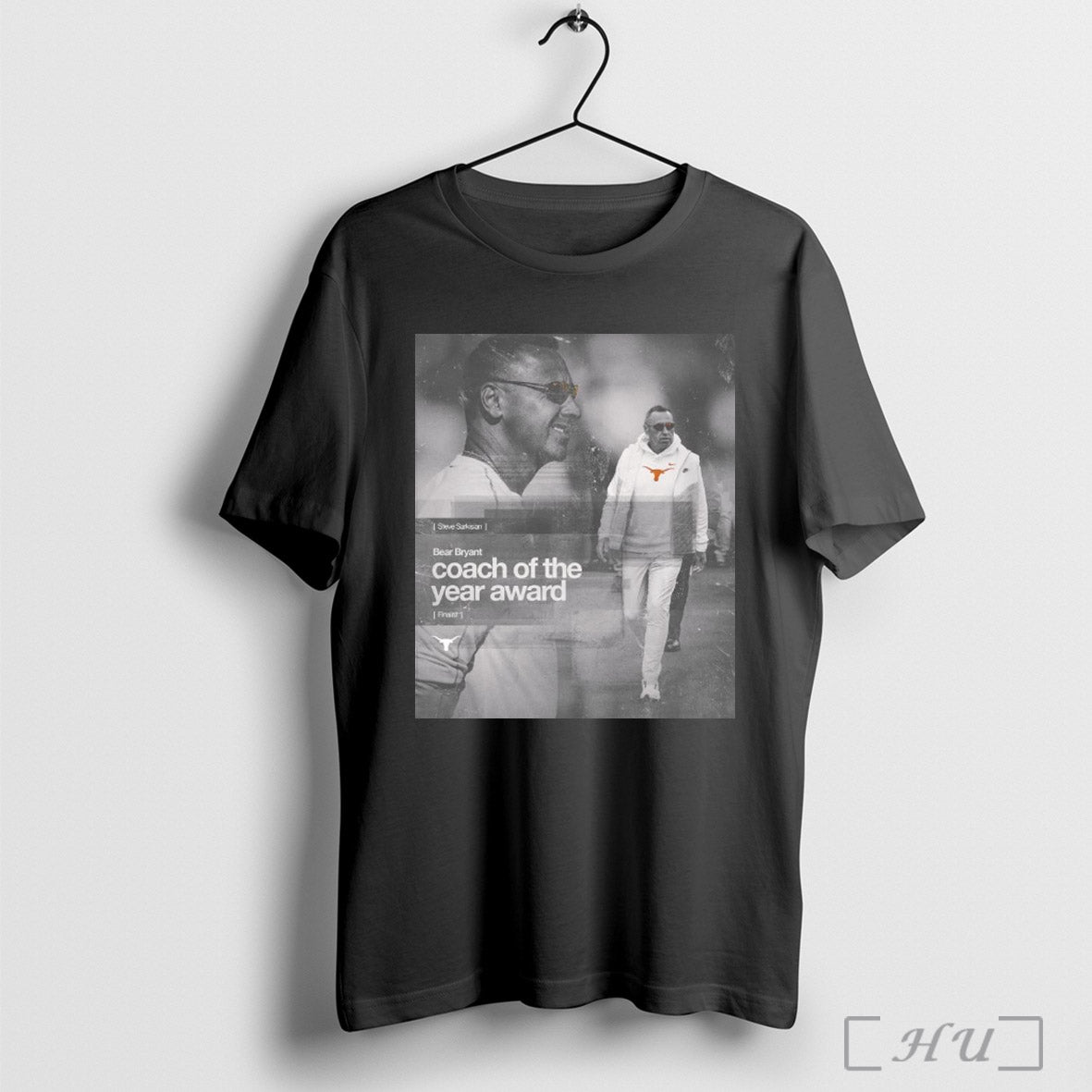 Tennessee Vols Steve Sarkisian Bear Bryant Coach Of The Year Award Finalist 2024 Poster T Shirt