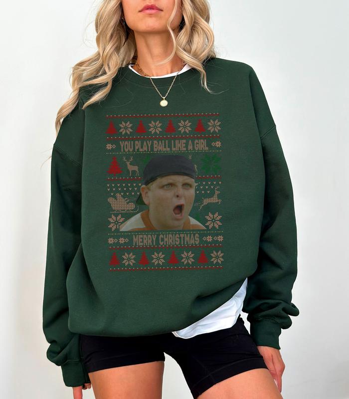 Sandlot Merry Christmas Sweatshirt, Baseball Classic Movie Tshirt,  90Ã¢â‚¬â„¢s Childhood Memories Tshirt_Sweatshirt_Hoodie, Gift For Baseball Lovers