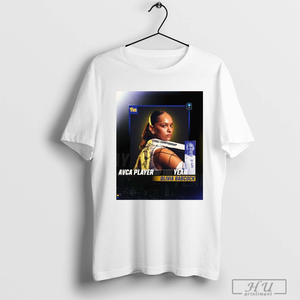 Poster Olivia Babcock Pitt Panthers Volleyball Avca National Player Of The Year 2024  Shirt
