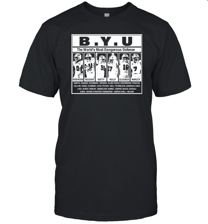 Limited Byu The World's Most Dangerous Defense Shirt