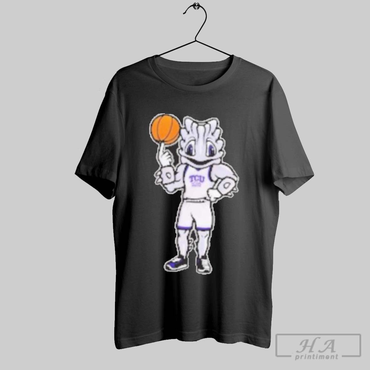 Tcu Basketball Super Frog Special Mascot 2025 Shirt
