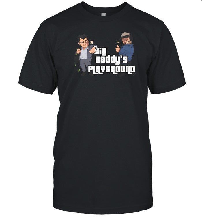Limited Ned Luke Big Daddy's Playground Logo A T Shirt