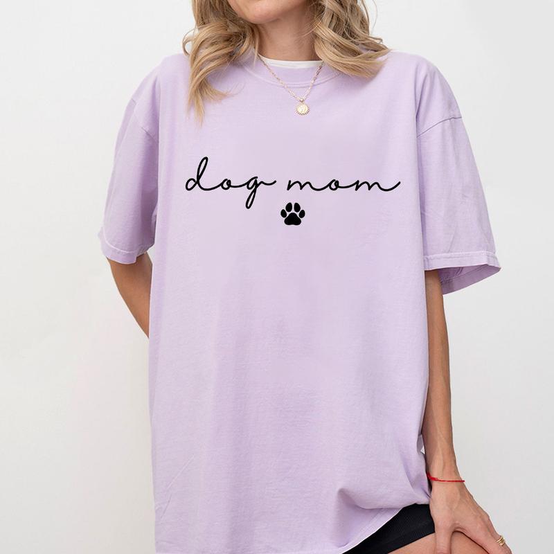 Dog Mom Shirt, Dog Mom T-Shirt, Dog Mom Shirts, Dog Mom Tee, Dog Mama Shirt, Dog Lover Gifts, Pet Lover T-shirt, Dog Owner Outfits, Dog Mama Clothing, Dog Mom Women Top