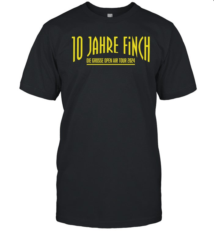 Finch Shirt 10 Jahre Finc Tour