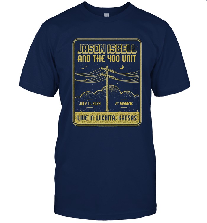 Jason Isbell And The 400 Unit 7-11-2024 Wichita KS Shirt