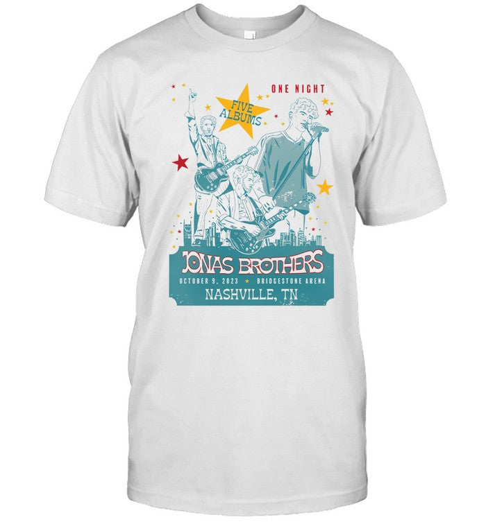 Jonas Brothers Show Bridgestone Arena Oct 9, 2023 Shirt