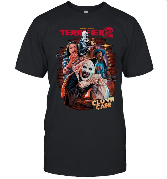 Limited T Shirt Terrifier 2 Clown Cafe Back