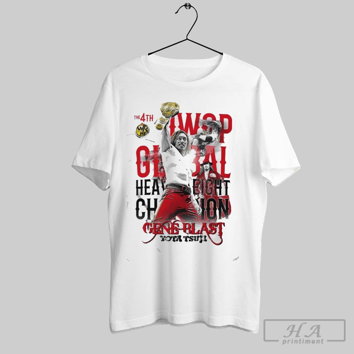 Premium Yota Tsuji 4th Global Champion T Shirt