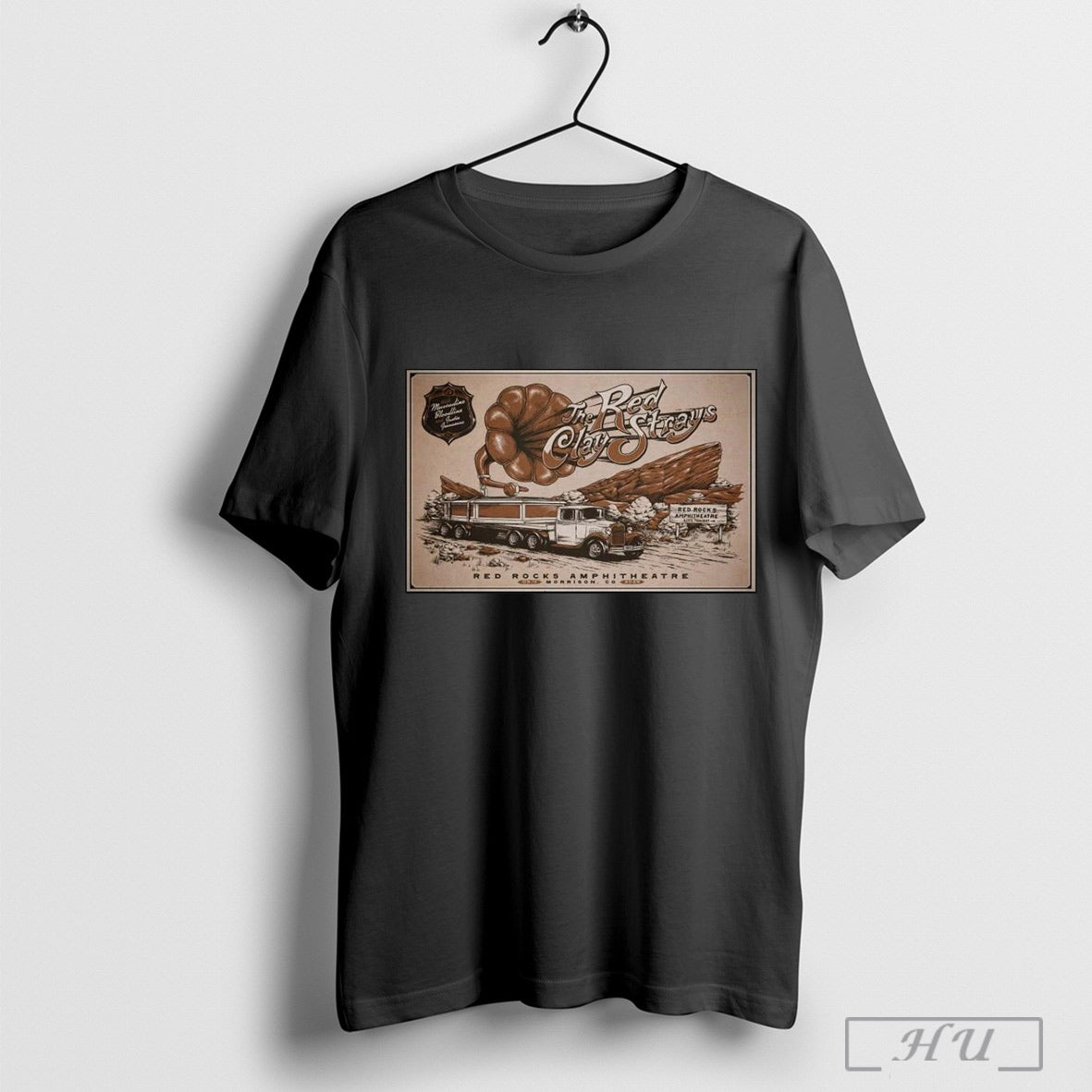 Red Clay Strays At Red Rocks Amphitheatre On September 14 2025 Show Poster T Shirt