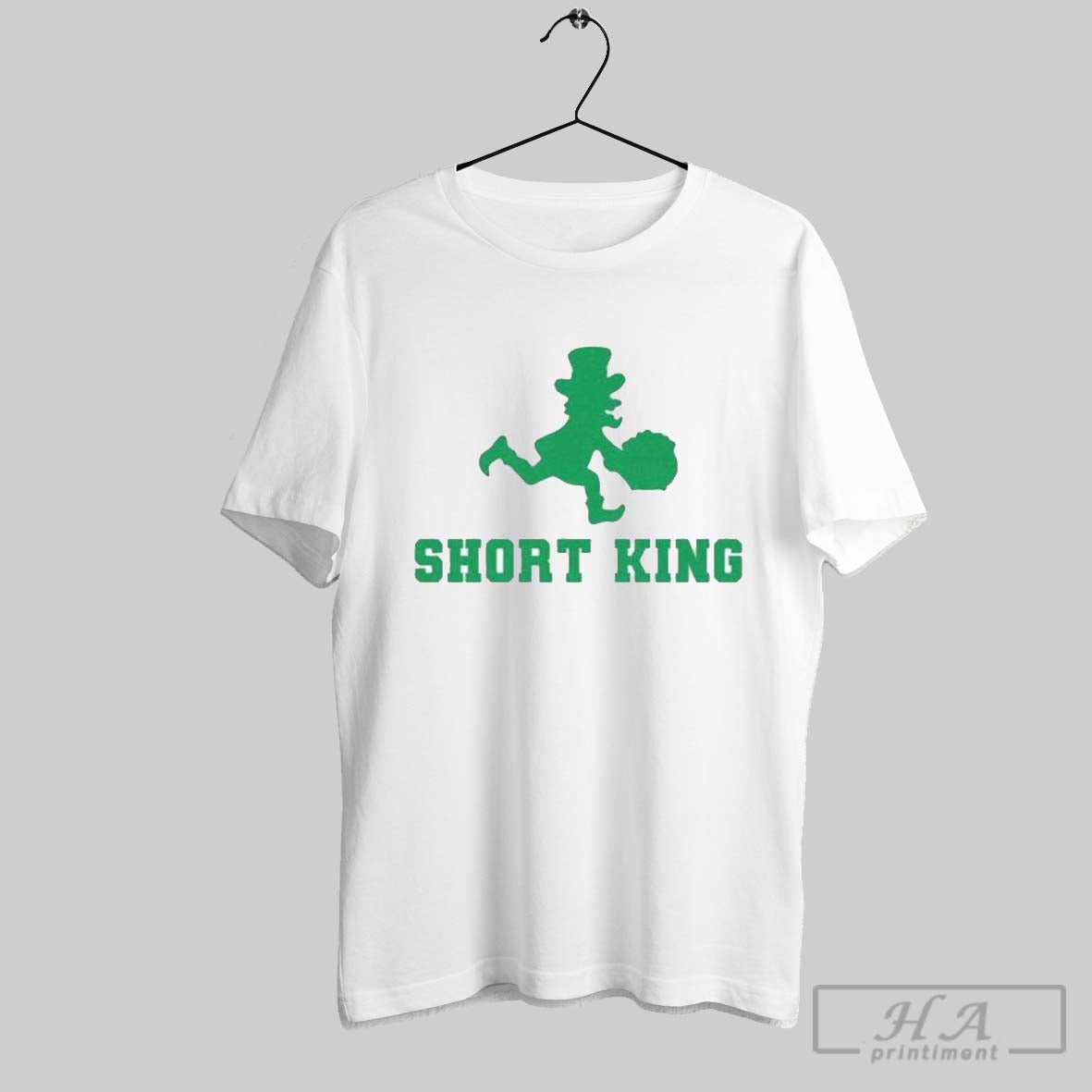 Short King St Patricks Day T Shirts