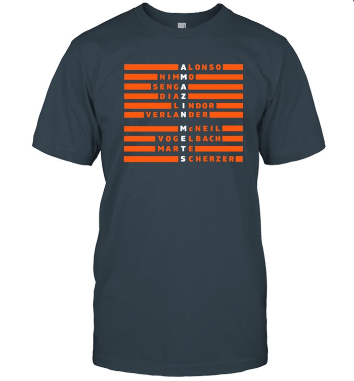 Amazin Mets Alonso Nimmo Senga Diaz Lindor Verlander Mcneil Vogelbach Marte Scherzer Sweatshirt