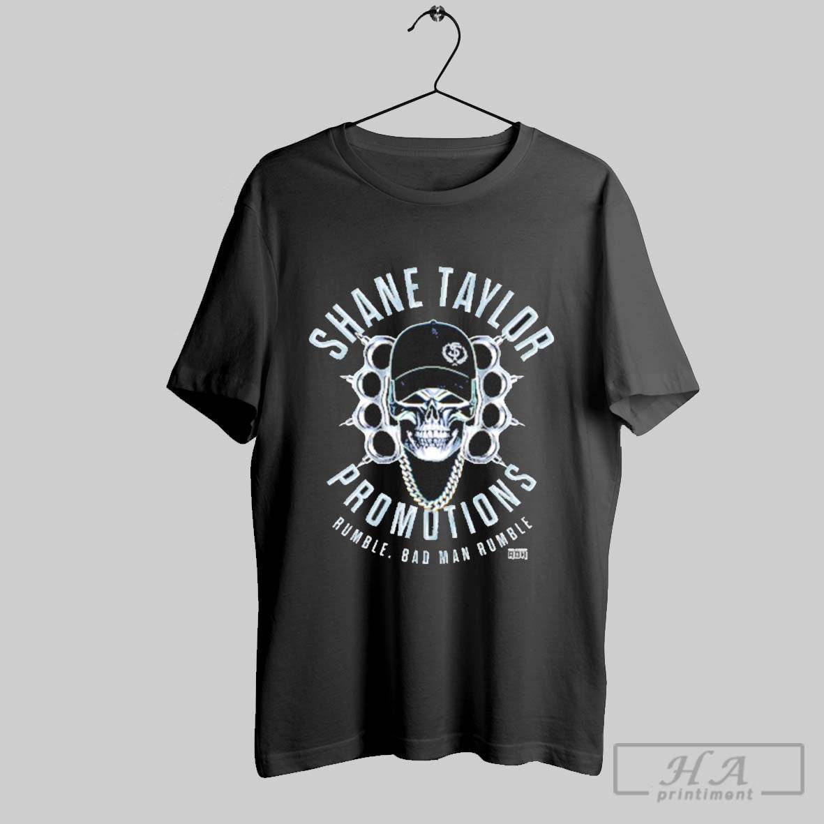 Shane Taylor Promotions Rumble Bad Man Rumble T Shirt