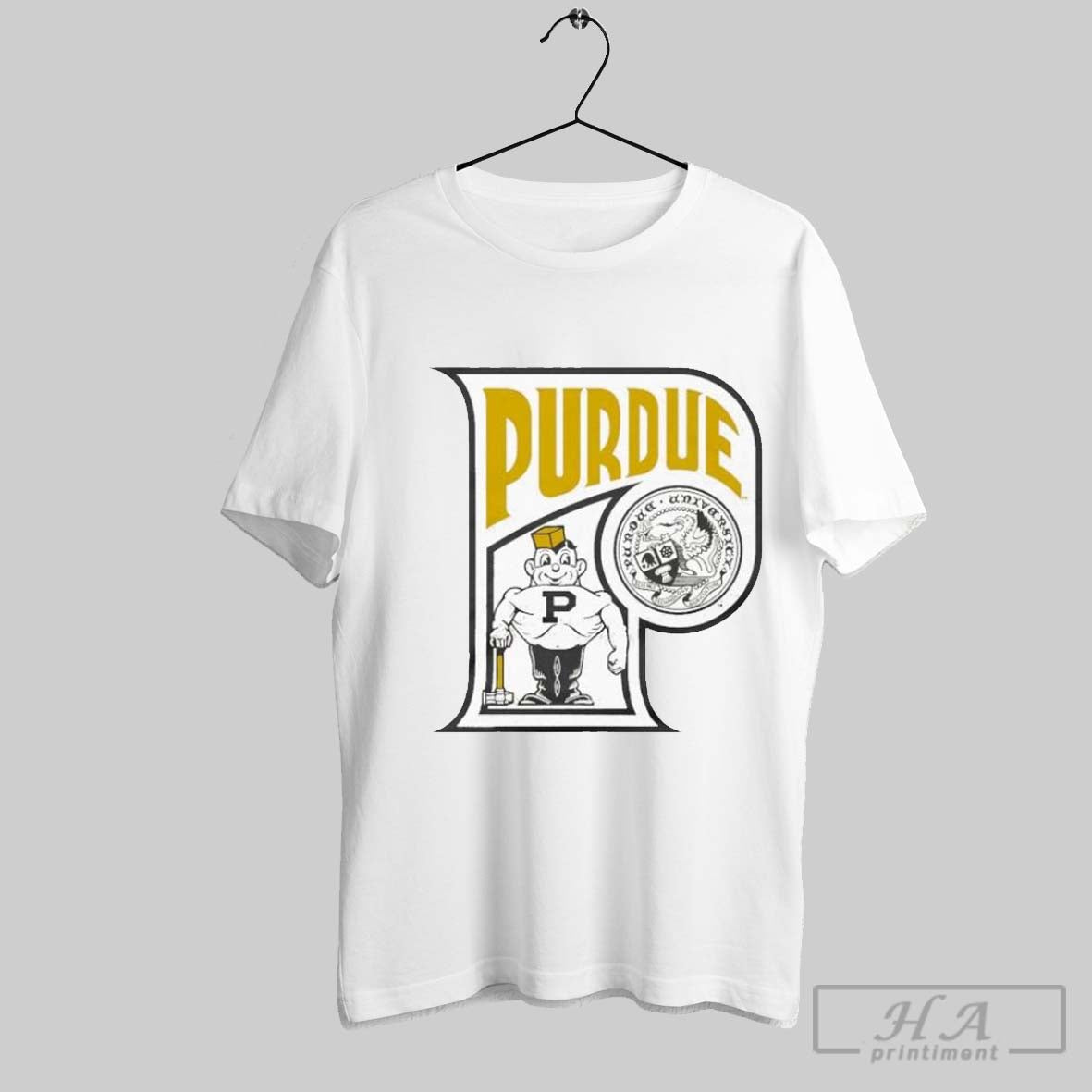 Purdue Boilermakers Ever Grateful Ever True Natural Mascot T Shirts