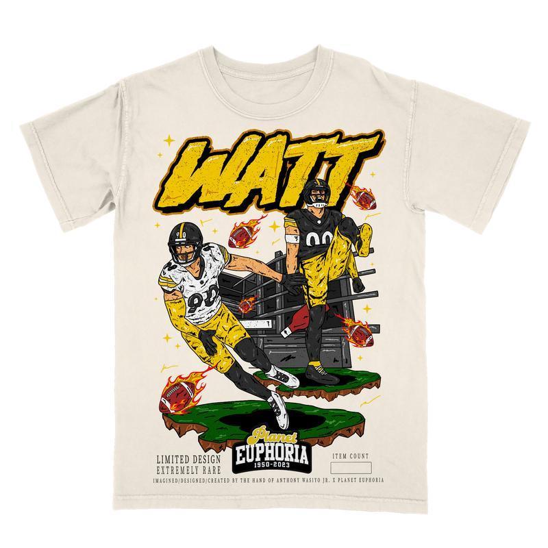 PE TJ Watt Planet Euphoria Shirt, Vintage 90s Unisex Football Tees, Football T-Shirts, Sports Shirt, Game Day Tee, Football Fan Gifts