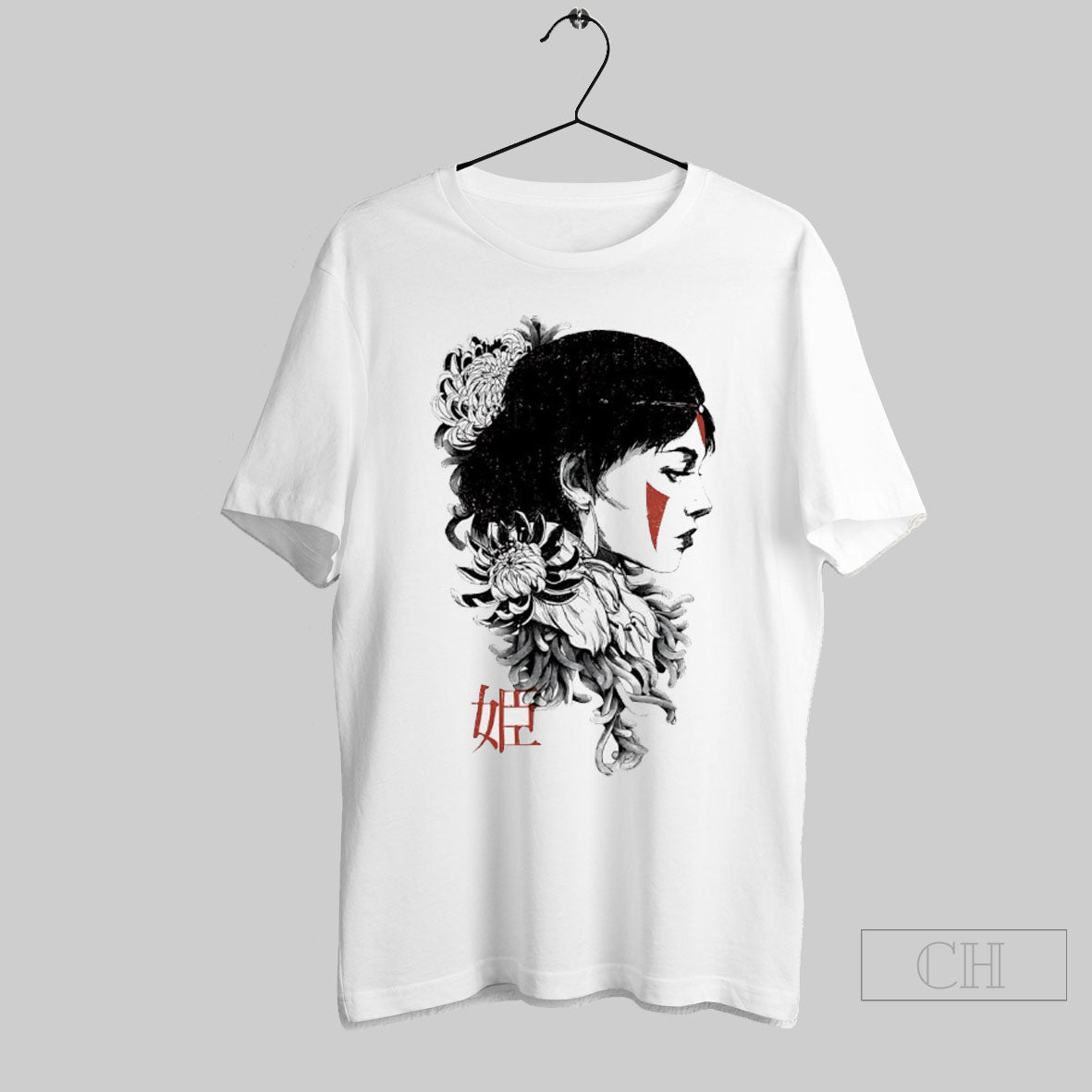 Princess Mononoke Wolf Girl Japan Cartoon Shirt Sweater