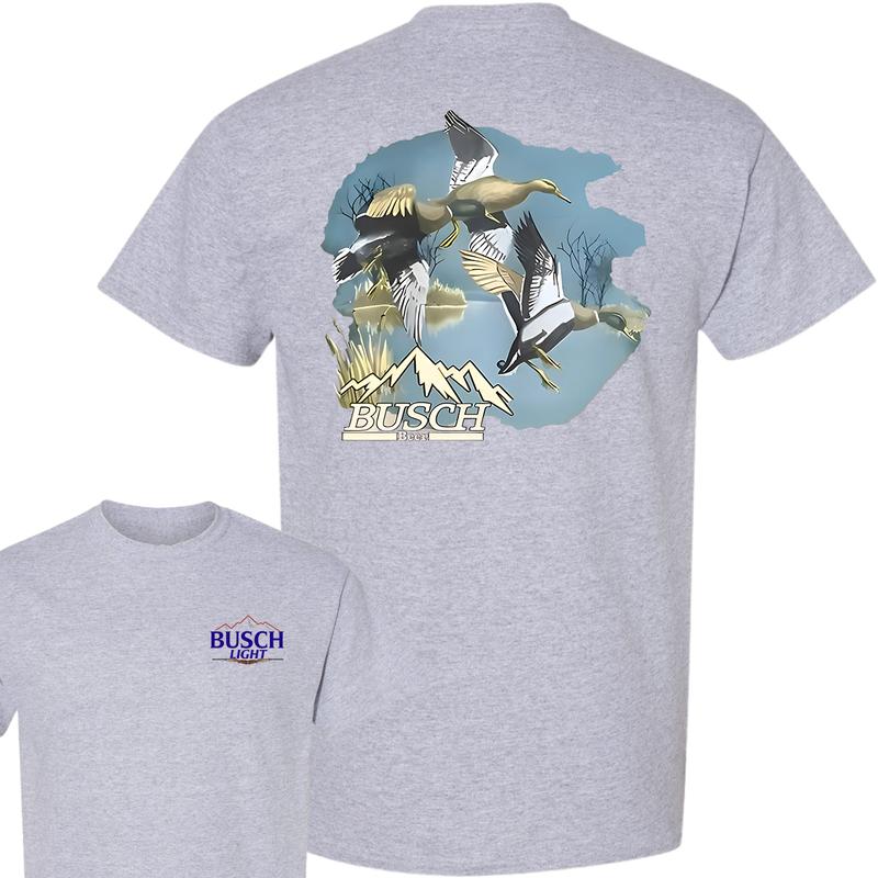 Busch Light Shirt, Duck Hunters Trendy T-Shirt, Unisex T-Shirt, Full Color T-Shirt, For Men, For Men