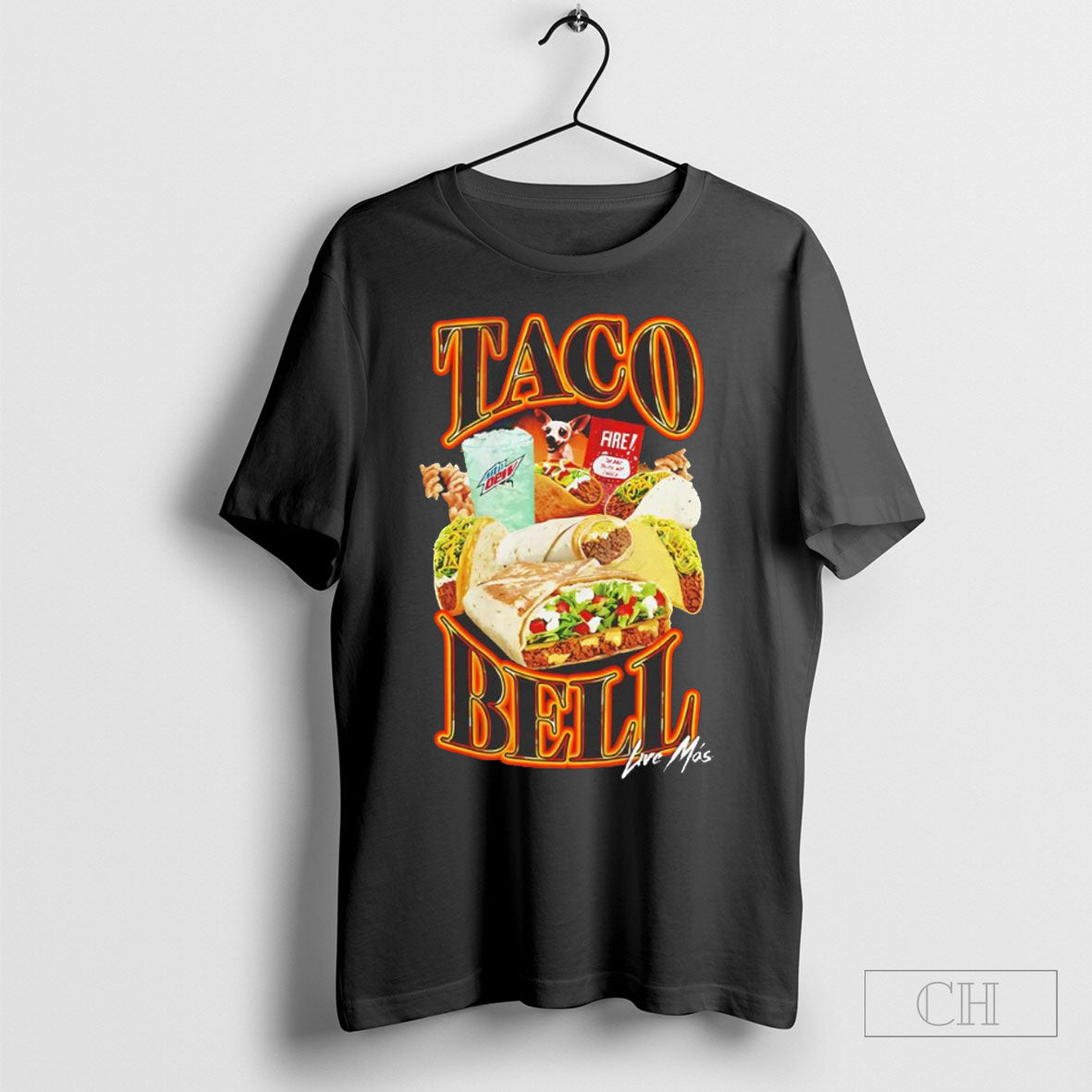 Taco Bell Live Mas Shirts
