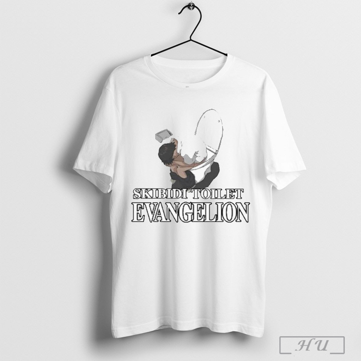Skibidi Toilet Evangelion Shirt