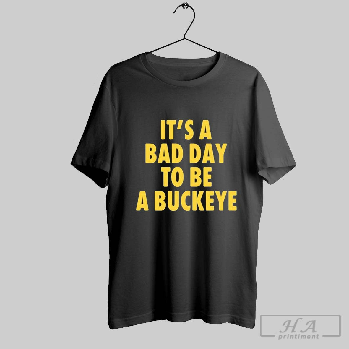 Swanky Wolverine Its A Bad Day To Be A Buckeye 2025 T Shirt