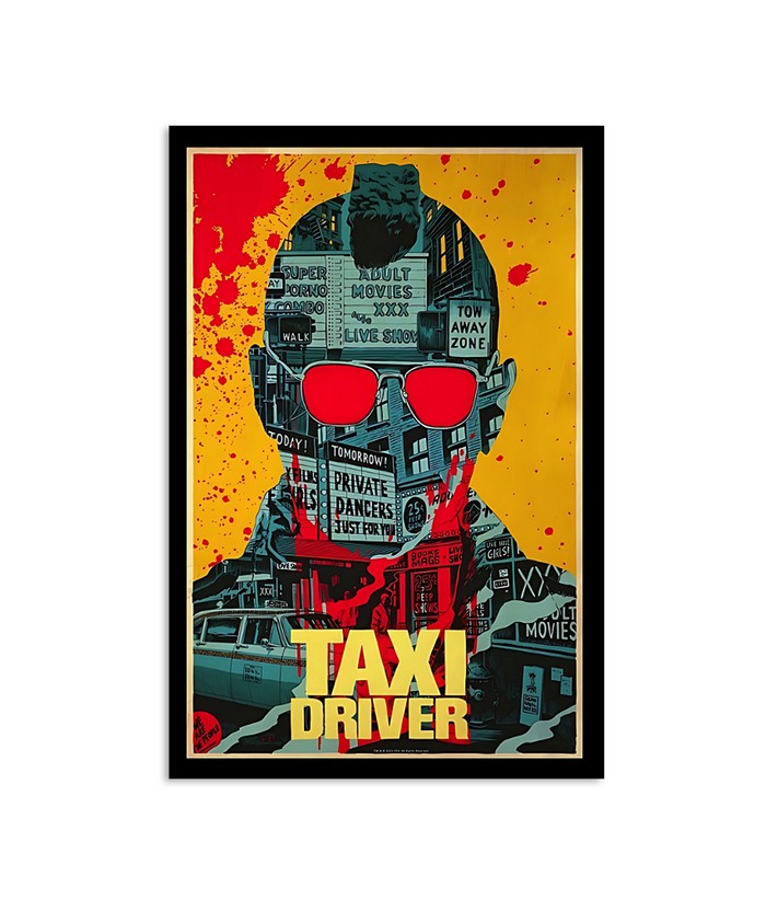 Poster Maestro Martin Scorsese'S 1976 Taxi Driver