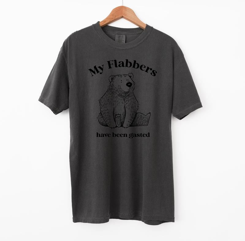 Flabbergasted Bear Funny Shirt, Silly Comfort Colors Shirt