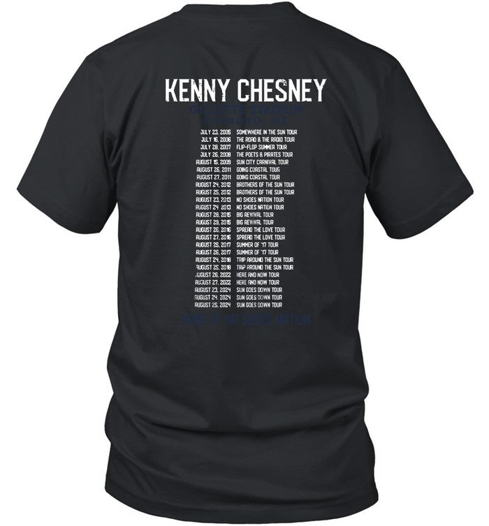 New Shirt Kenny Chesney Foxboro Event