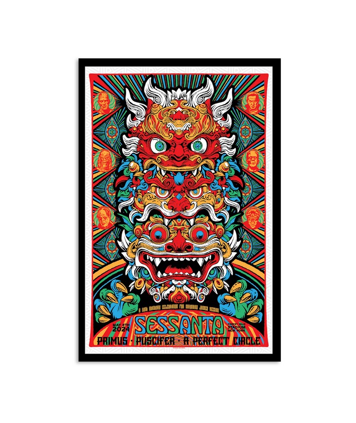 Sessanta May 4, 2024 Forest Hills Stadium New York, NY Poster