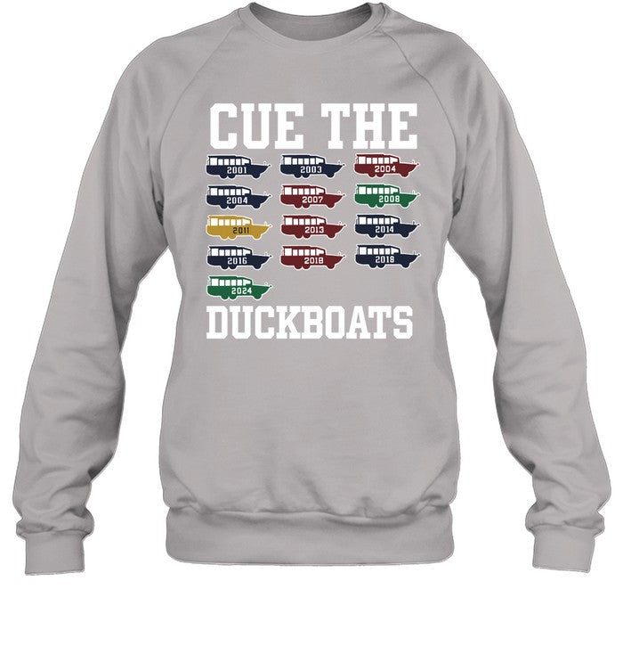 Cue The Duckboats 2024 Crewneck Sweatshirt