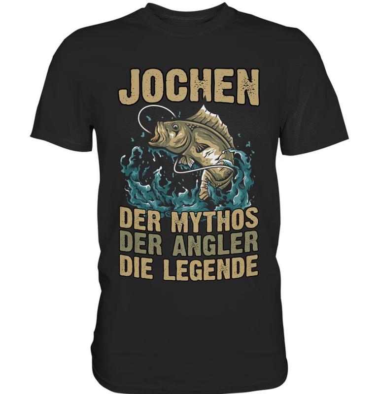 Jochen Fishing Tee - Funny Fishing Shirt for Men - Classic