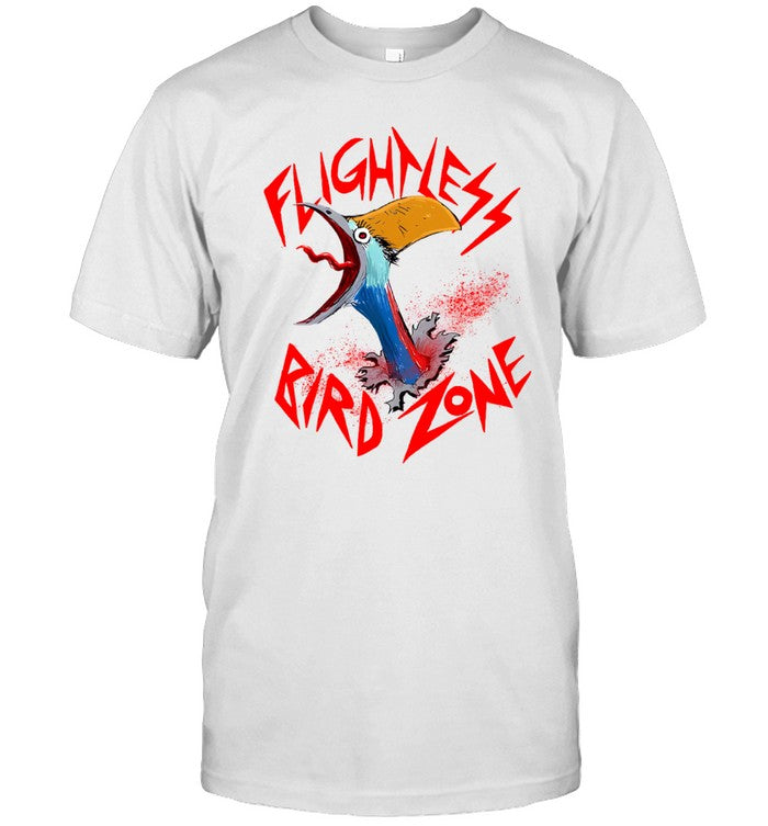 2024 Three Bean Salad Podcast Flightless Bird Zone Shirt