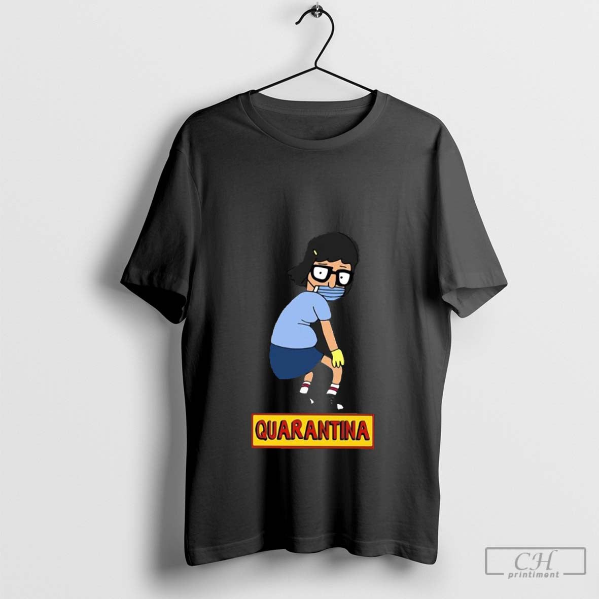 Stay home stay safe quarantina shirt