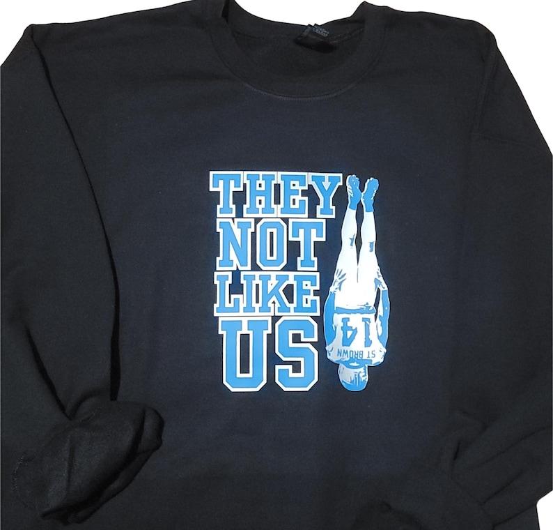 Headstand Amon-Ra St.Brown Detroit Li0ns Shirt, They Not Like Us Li0ns Football Retro Shirt, For Her