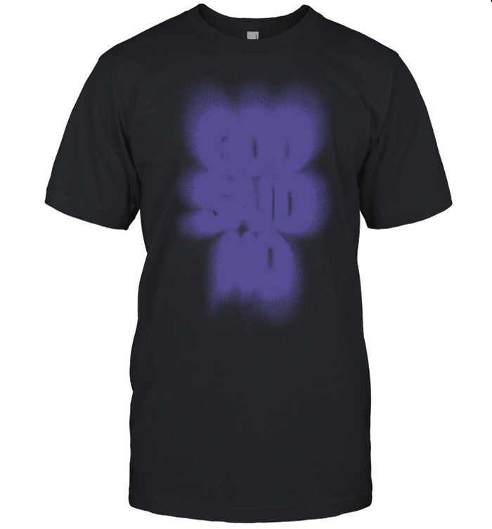 Limited Omar Apollo God Said No Blur 2024 T-Shirt