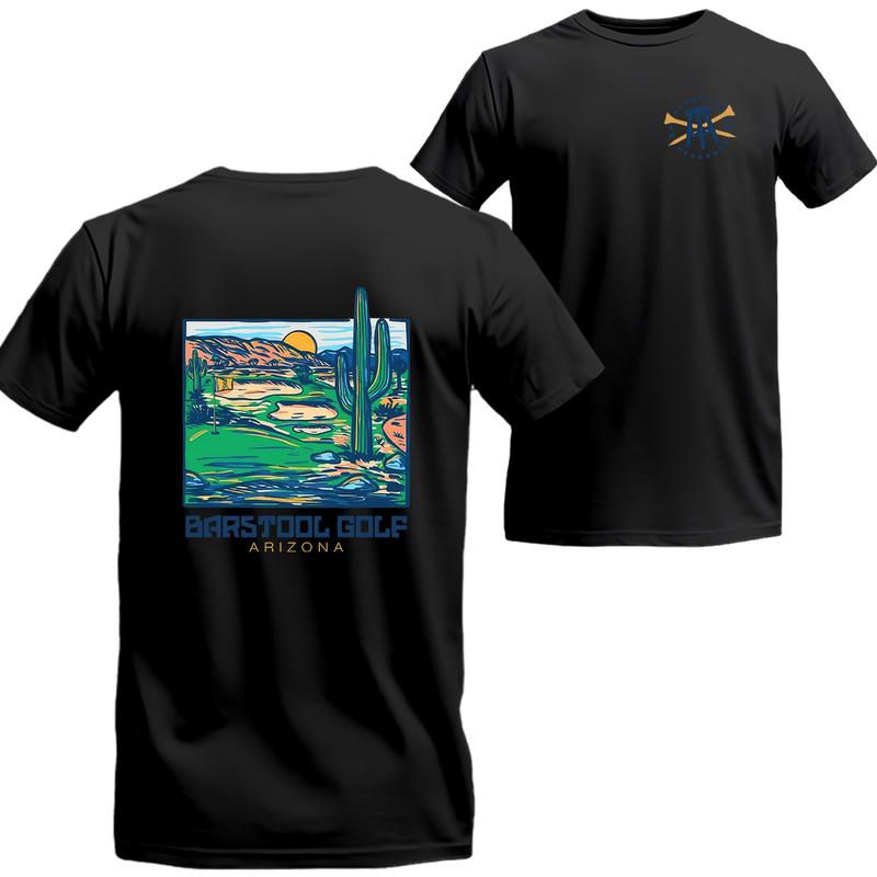 Vintage Barstool Golf Arizona T-shirt, Barstool Short Sleeve Tee, Unisex Shirt