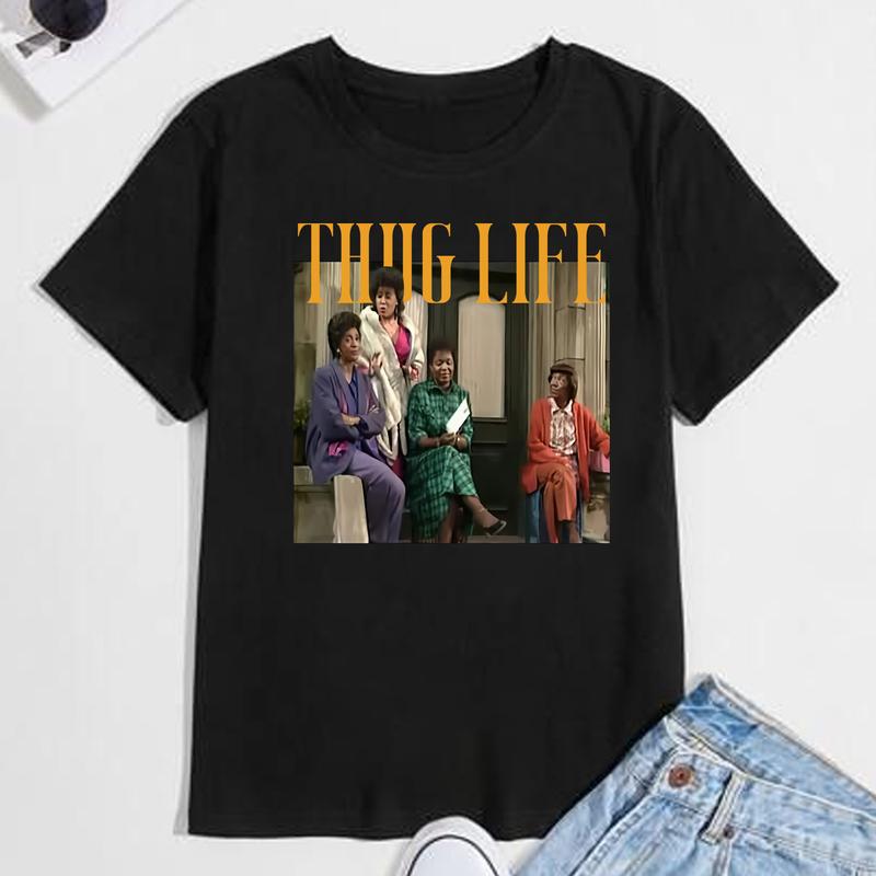 Thug Life Tee Shirt, Ladies of 227 Shirt, Vibes Mom Shirt, 80s TV Show T-Shirt, Ladies of 227 Fan Shirt, Gift For Fan