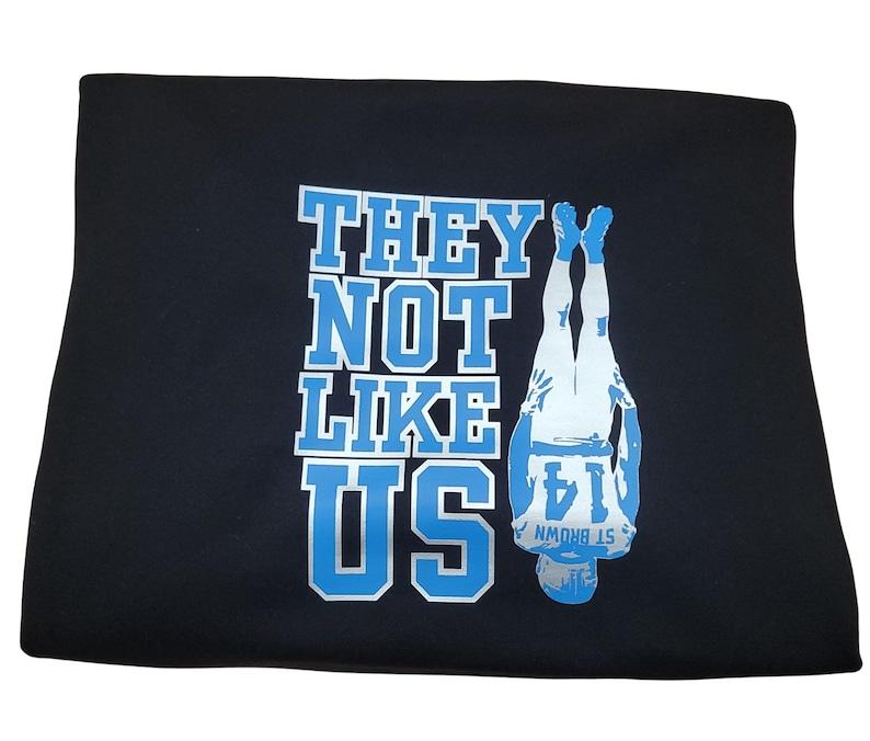 Headstand Amon-Ra St.Brown Detroit Li0ns Shirt, They Not Like Us Li0ns Football Retro Shirt, For Her