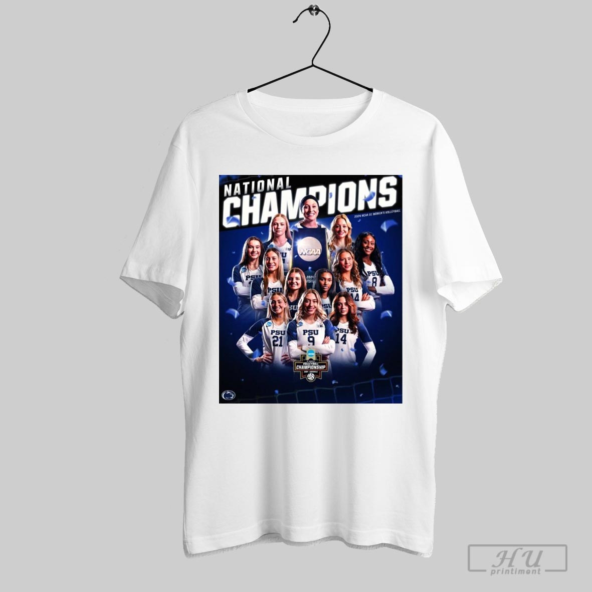 Poster Penn State Nittany Lions National Champions 2024 Ncaa Di Womens Volleyball First Time In 10 Years T Shirt Sweatshirt Cutom Poster Coffee Mugs O