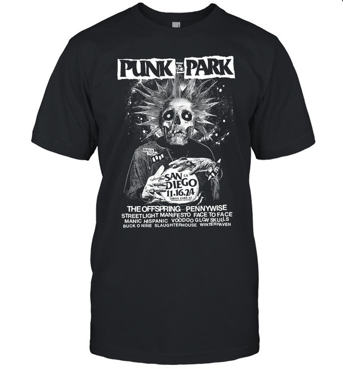 Punk In The Park Nov 16th, 2024 San Diego, California Show Tee